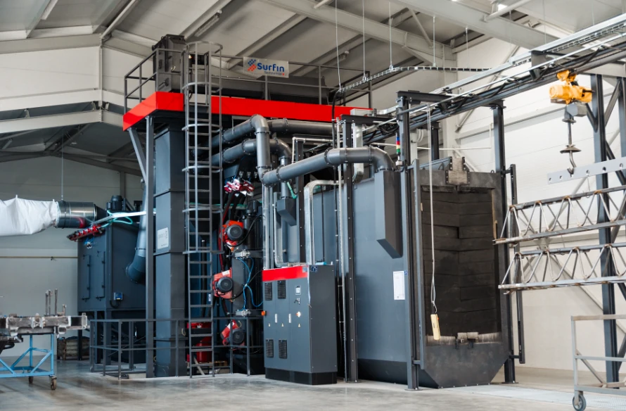 Pass Through Monorail Shot Blasting Machine Vpp