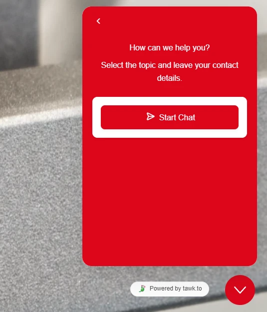 Кнопка «Начать чат» с ИИ-помощником